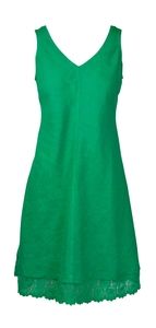 Haris Cotton flare linen dress